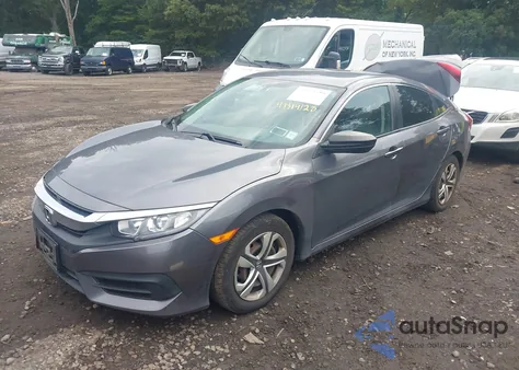 2017 Honda Civic Lx из США, поврежденный, VIN 2HGFC2F58HH544982